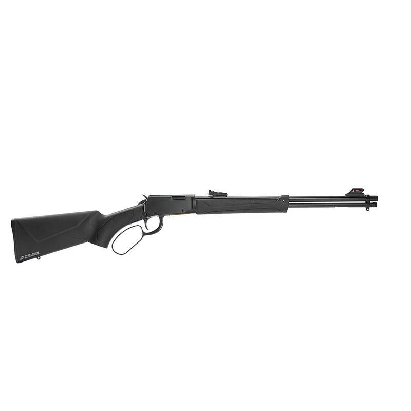 Rifle CBC Rio Bravo Lever Action .22 WMR — Cano 20" · Oxidado (2) CBC 