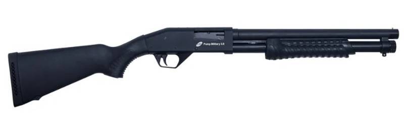 Espingarda CBC Military 3.0 12 GA — Cano 14" · Oxidado CBC 