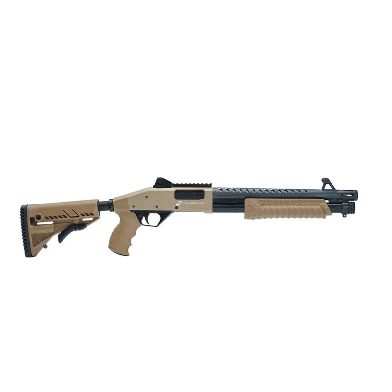 Espingarda CBC Military 3.0 12 GA — Cano 14" · Tan CBC 