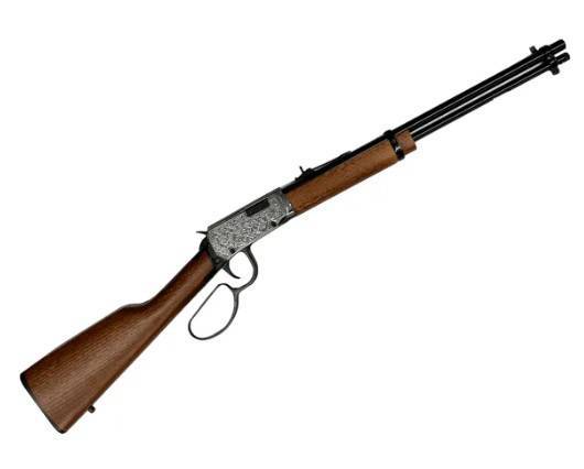 Rifle CBC Rio Bravo Lever Action .22 LR — Cano 18" · Oxid CBC 