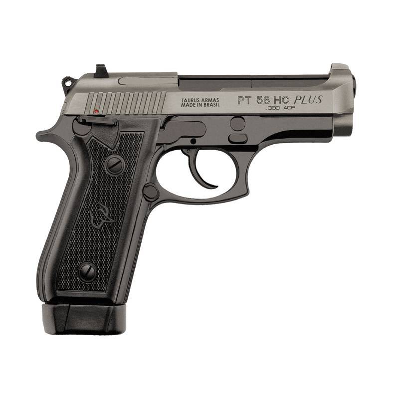 Pistola Taurus PT 58 HC Plus .380 ACP — Cerakote Tungstênio TAURUS 